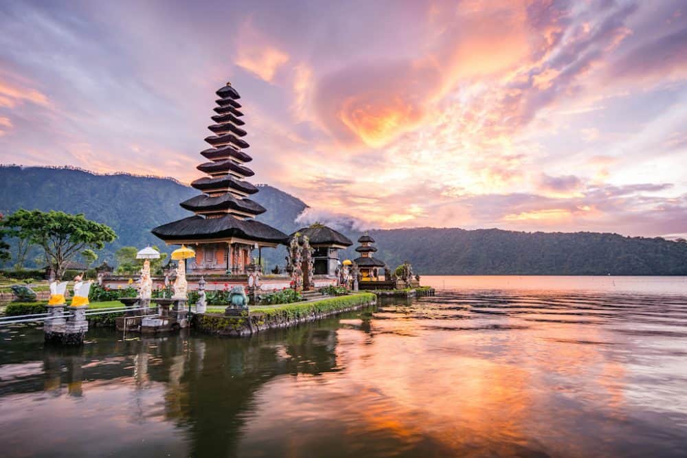 A beautiful temple in Bali